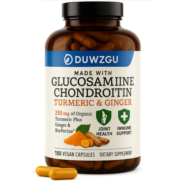 Glucosamine Chondroitin Ginger Yellow Tablets Hanzuva