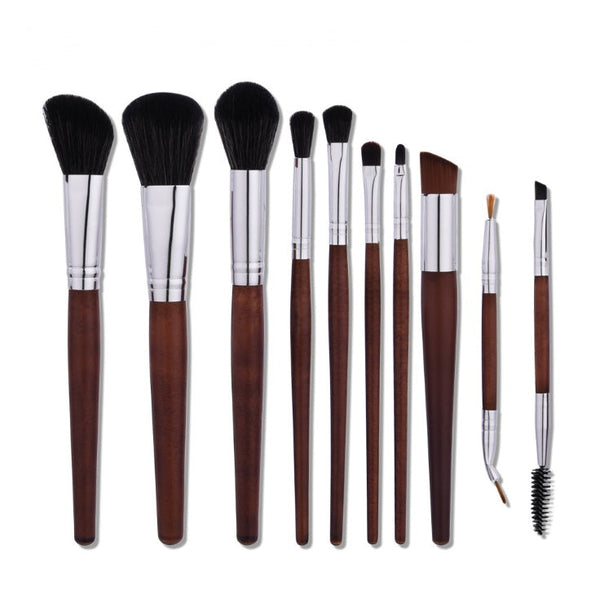 10 makeup brushes Hanzuva