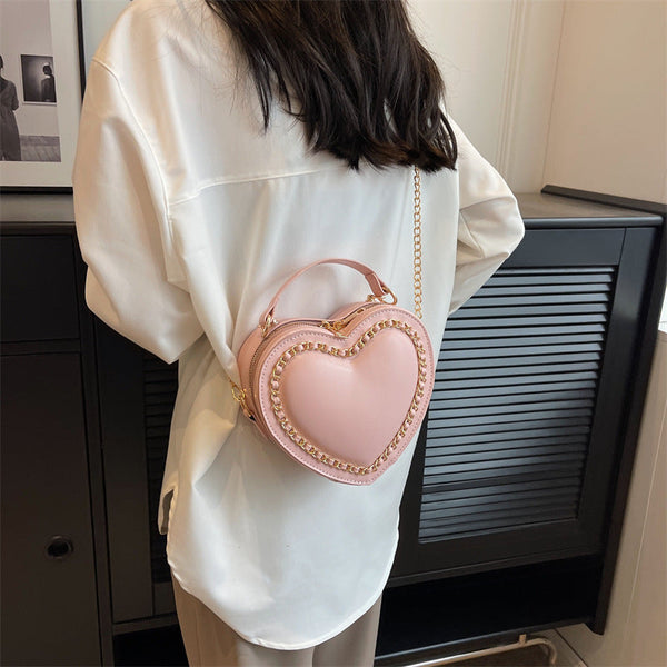 Women's Fashion Large Capacity Chain Shoulder Messenger Bag Hanzuva