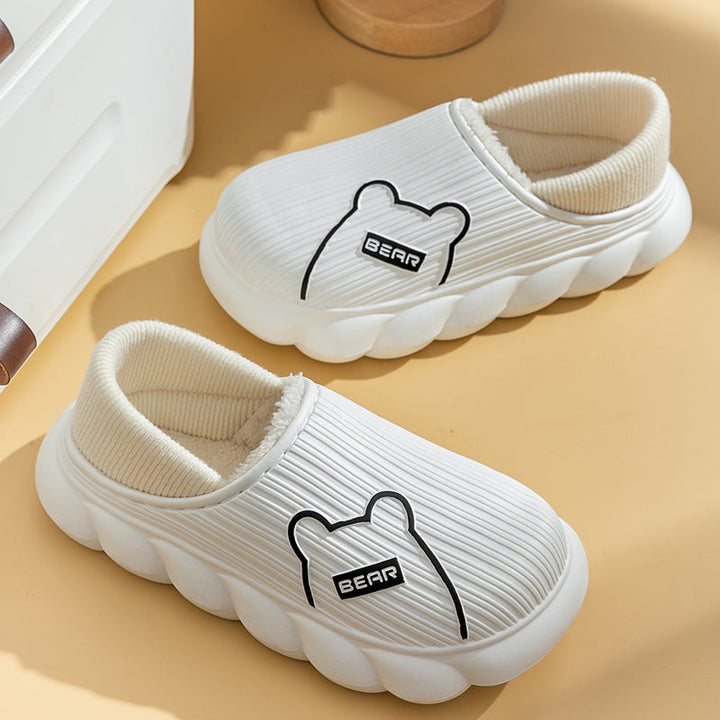 Women's Fashion Warm Waterproof Cotton Slippers Hanzuva