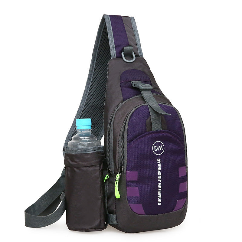 Chest Lightweight Nylon Casual Men's Messenger Bag