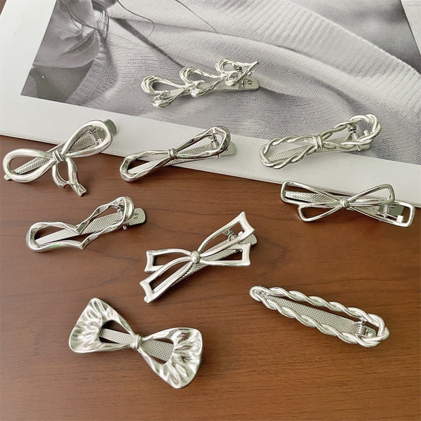 Sweet Cool Hot Girl Girl Bow Barrettes Bang Clip Hanzuva