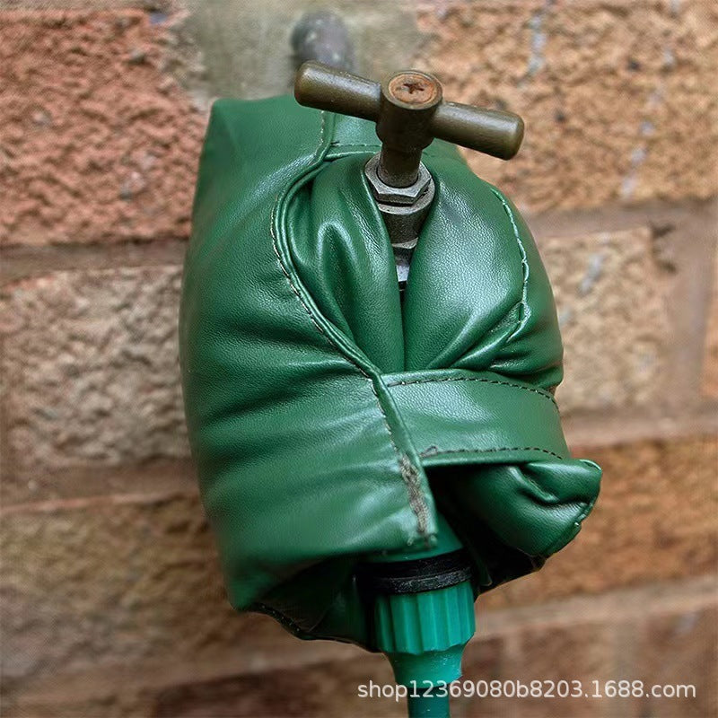 Leather Faucet Anti-freezing Protective Cover