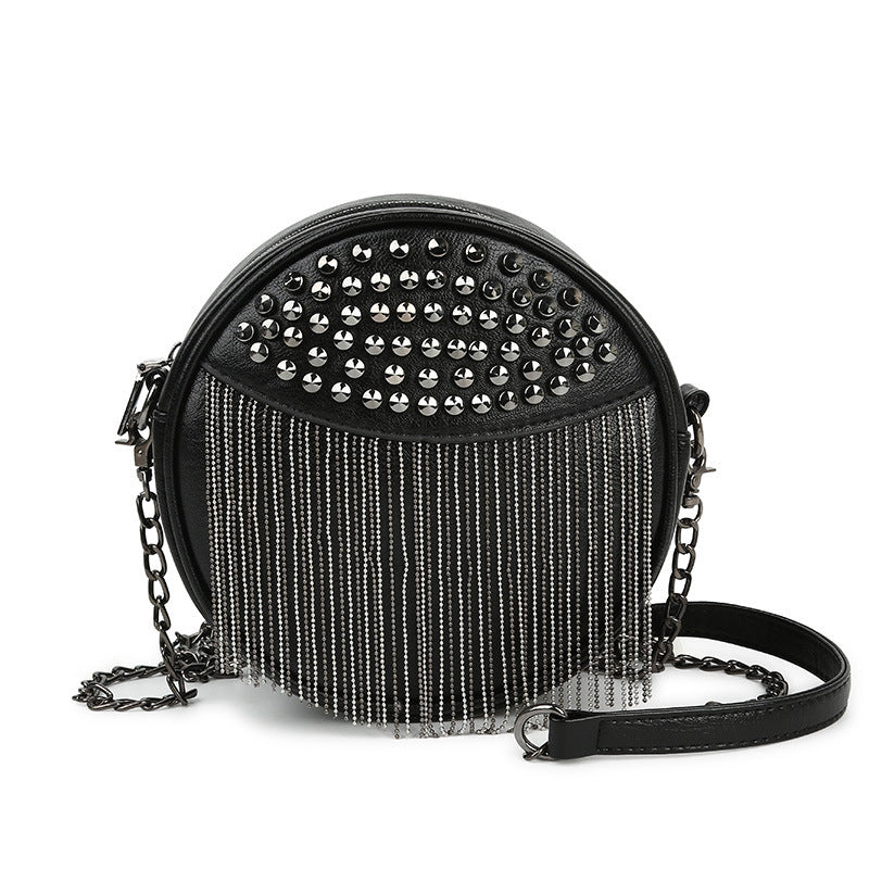 Tassel Bunches Chain Crossbody Shoulder Bag