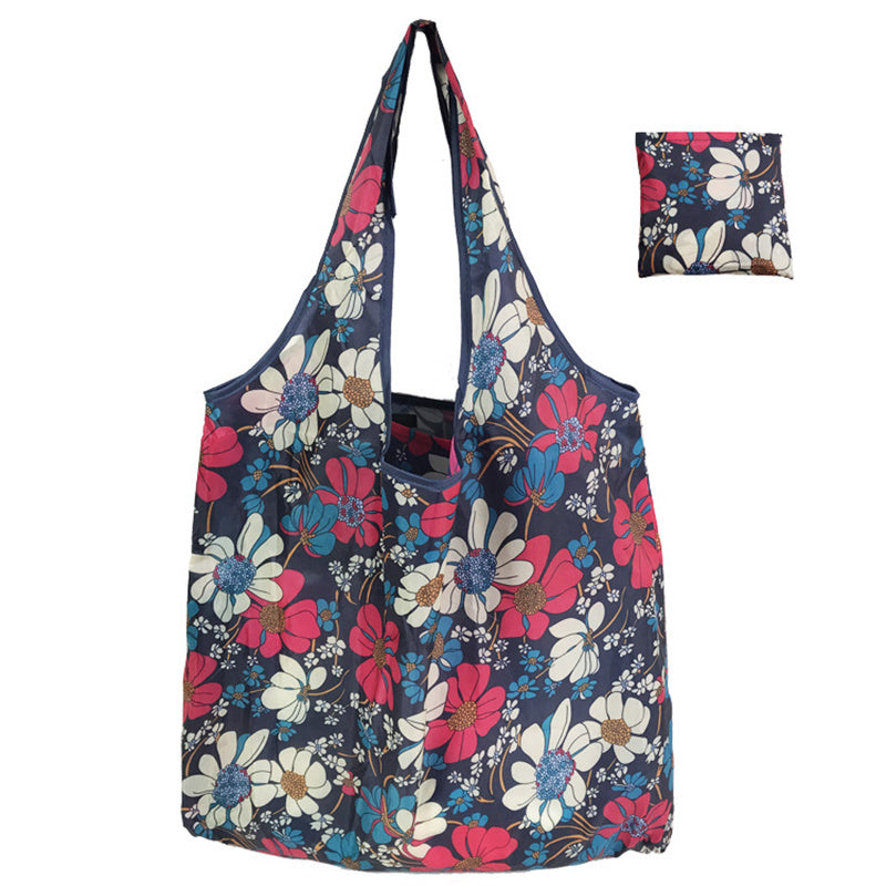 Hot Selling Spot Large Foldable Floral Square Bag