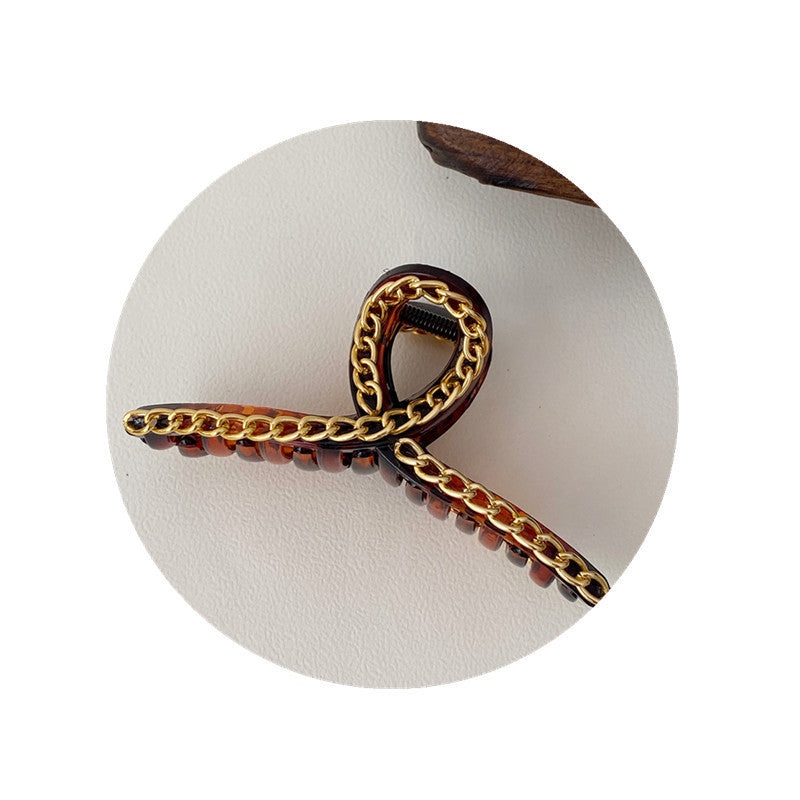 Textured Personalized Chain Acrylic Grip