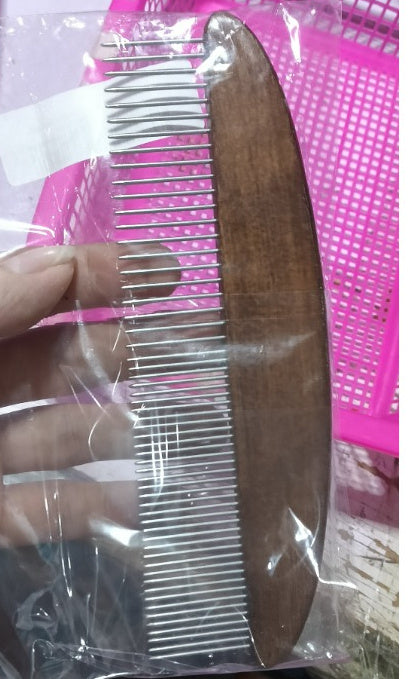 Pet Comb Solid Wood Antique To Remove Floating Hair