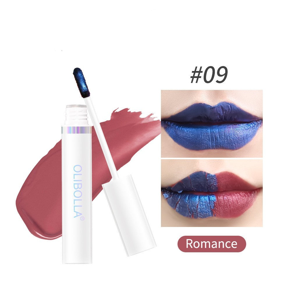 9 Colors Tear And Pull Lip Lacquer Torn Matte