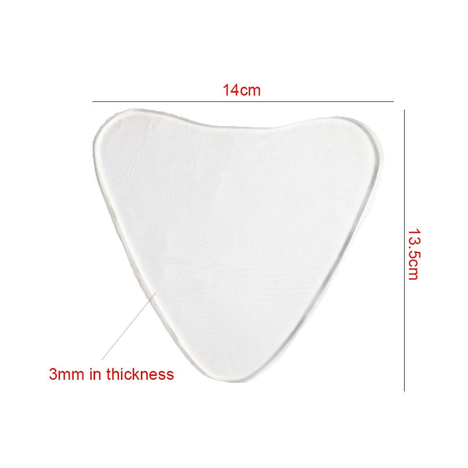 Anti-Wrinkle Pad Invisible Glossy Transparent Silica Gel Patch Female