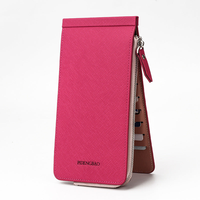 Korean Style Cross Pattern Mobile Phone Bag Multifunctional