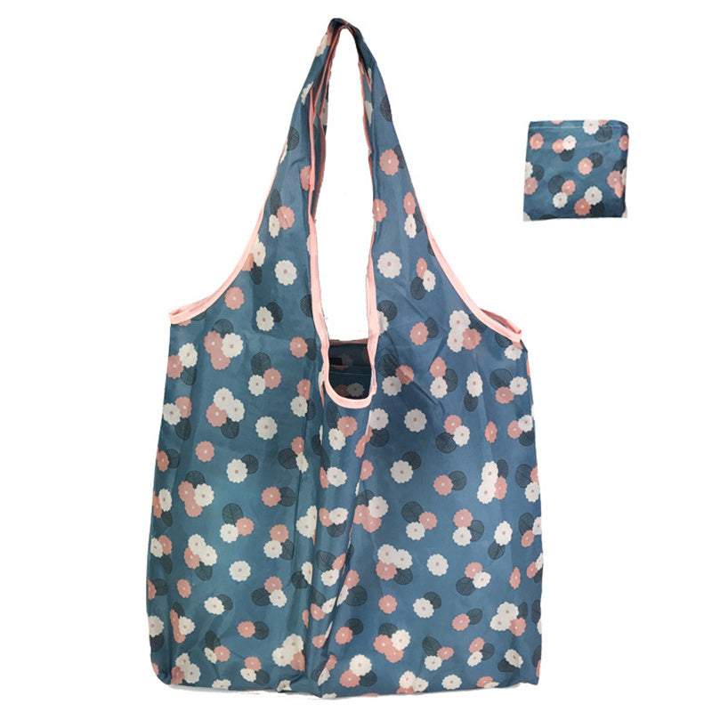 Hot Selling Spot Large Foldable Floral Square Bag