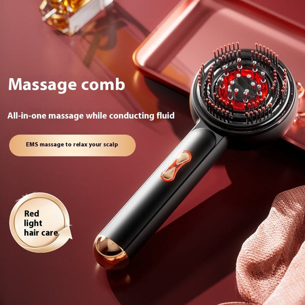 EMS Micro-current Electric Massage Medicine Head Massage Comb Hanzuva