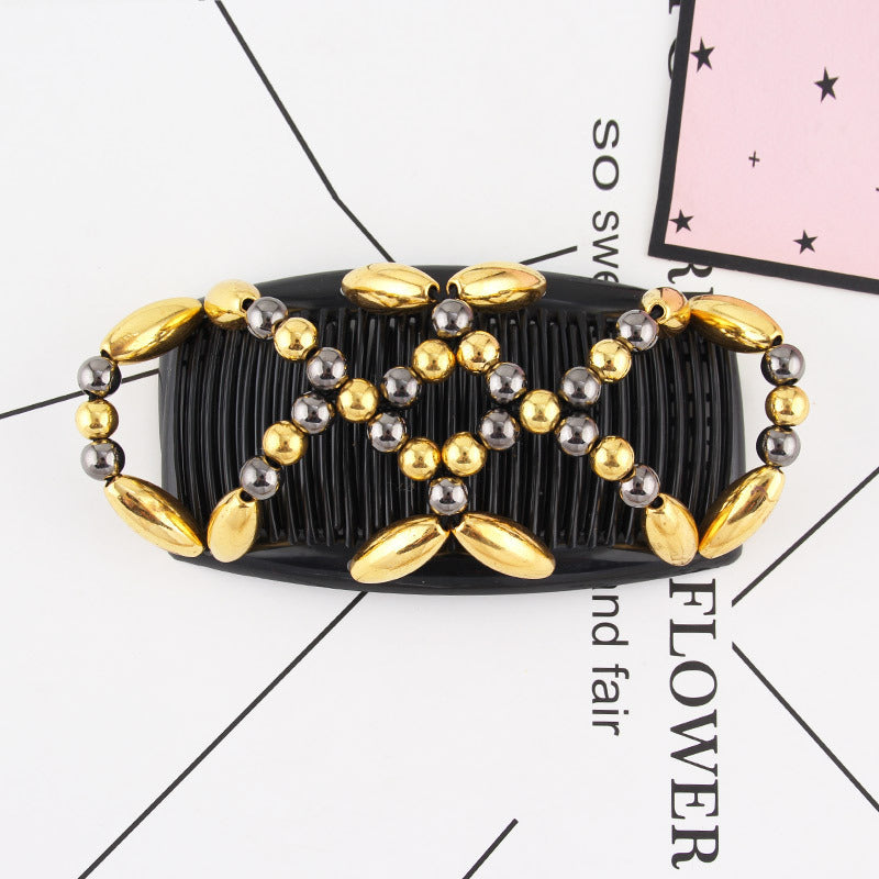 Beaded comb