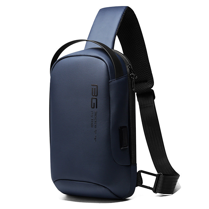 Casual one-shoulder business messenger men's chest bag