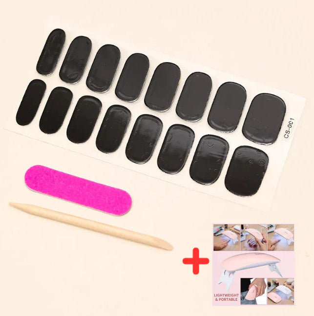 Wearing Nail Pads Baking Lamps Mini Handheld Folding Nails