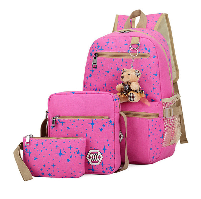 Three-piece backpack Hanzuva