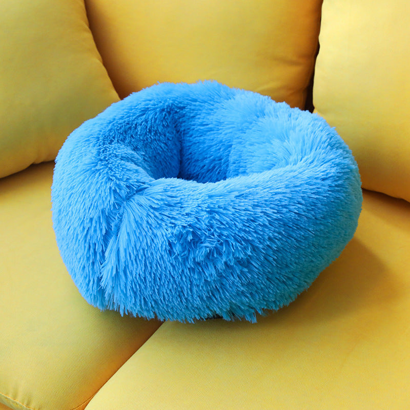 Plush deep sleep kennel