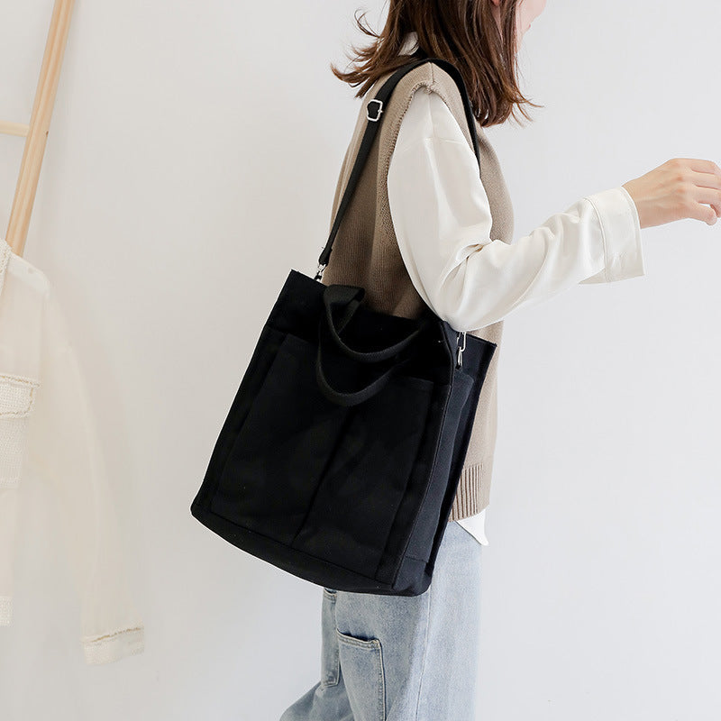 Canvas bag messenger big bag