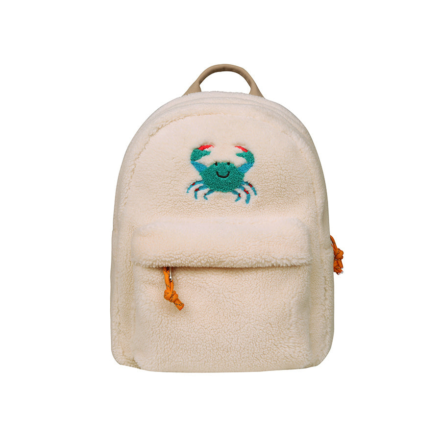Polar fleece embroidered backpack Hanzuva