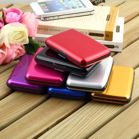 Magnetic Pocket Waterproof Business ID Credit Card Wallet Holder Case Hanzuva