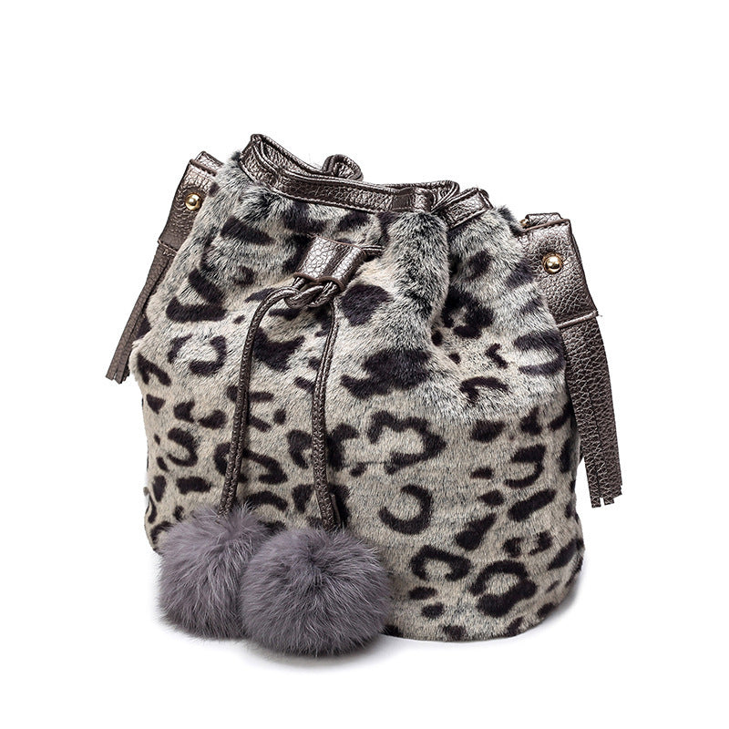 Leopard bucket bag Hanzuva