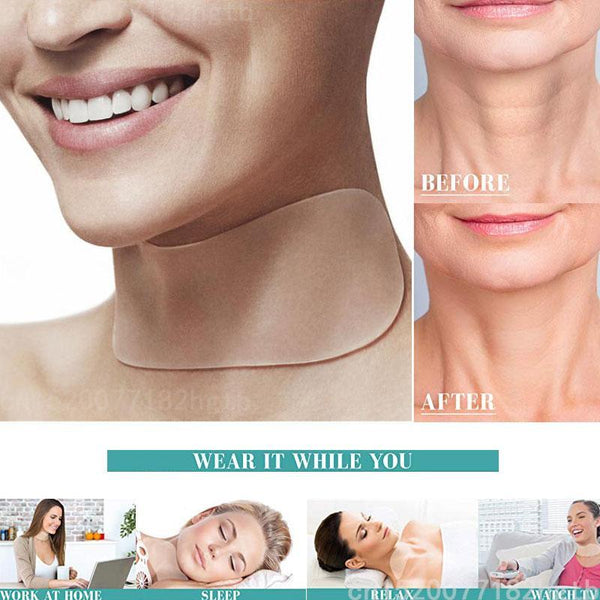 Anti-Wrinkle Silicone Neck Pad Hanzuva