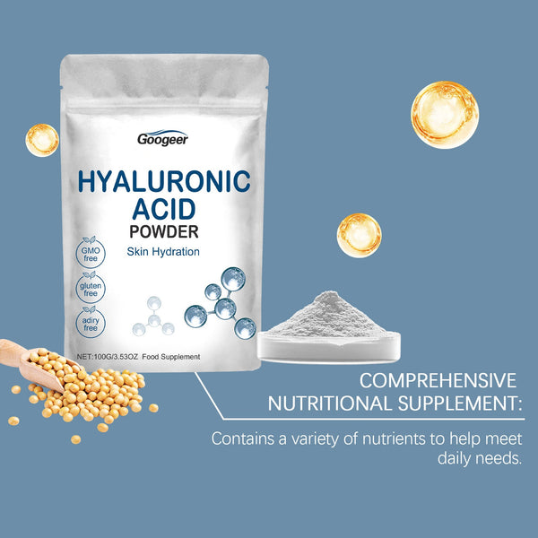 Googeer Hyaluronic Acid Protein Powder Body Treatment Hanzuva