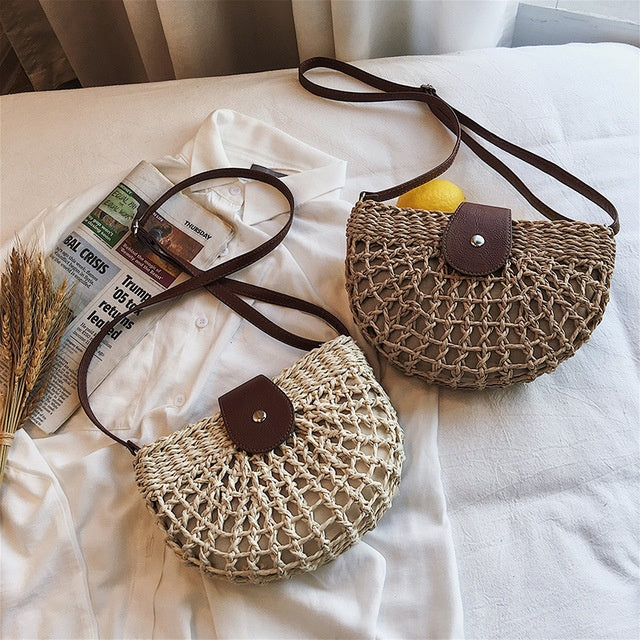 Pastoral wind woven bag Hanzuva