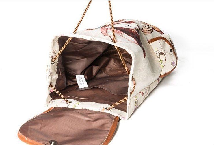 LOVELY CAT DRAWSTRING BACKPACK Hanzuva