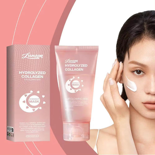 Face Night Mask Collagen Wrapping Mask Natural Ingredients Firming Elasticity & Hydration Anti-wrinkle For Skin Care Hanzuva