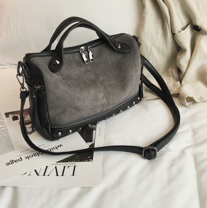 High Quality Big Casual Tote Female Shoulder Bag Soft Bolsas Hanzuva