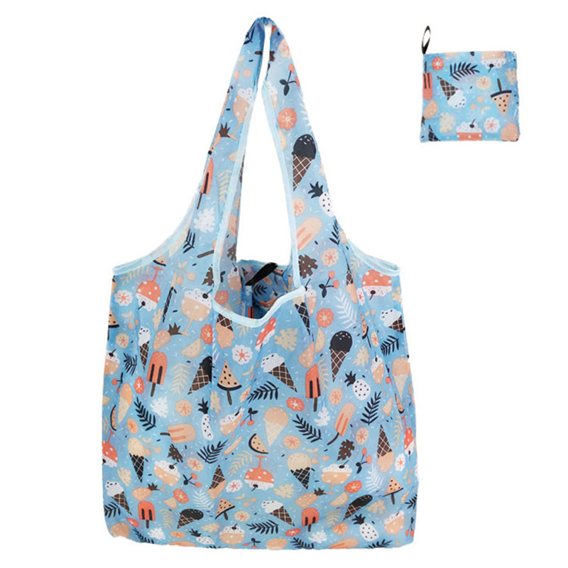 Hot Selling Spot Large Foldable Floral Square Bag