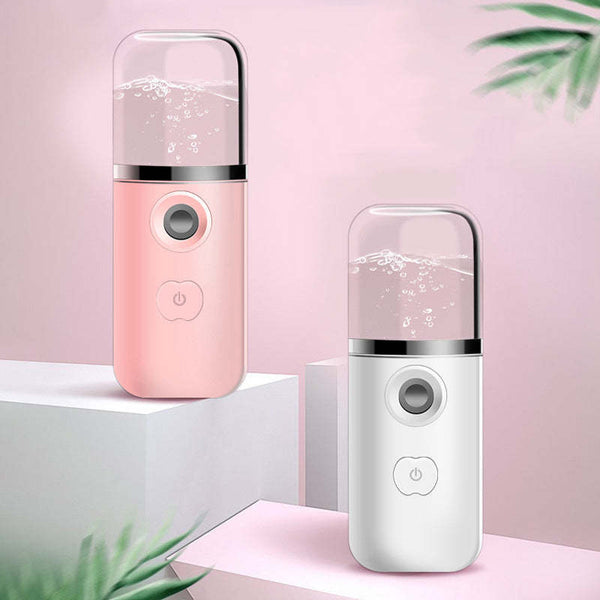 Household Handheld Face Care Beauty Spray Device Usb Nano Steaming Face Device Charging Humidifier Hanzuva