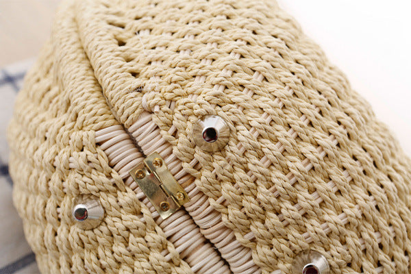 Rattan handbag Hanzuva