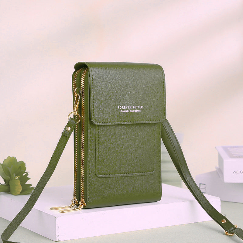 Touch Screen Mobile Phone Bag Women's Small Messenger Cute Put