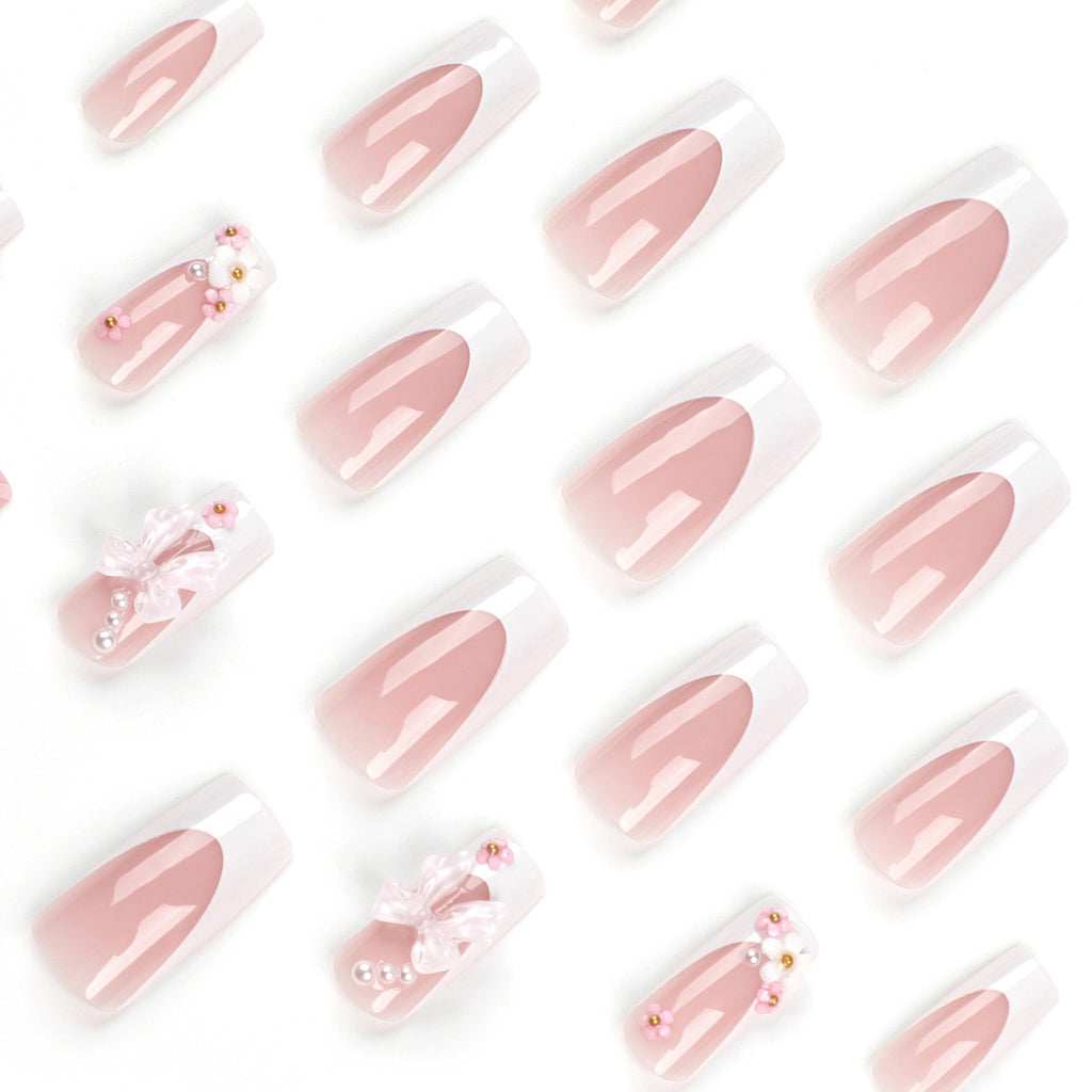 Women's Cute Fashion Bow Manicure