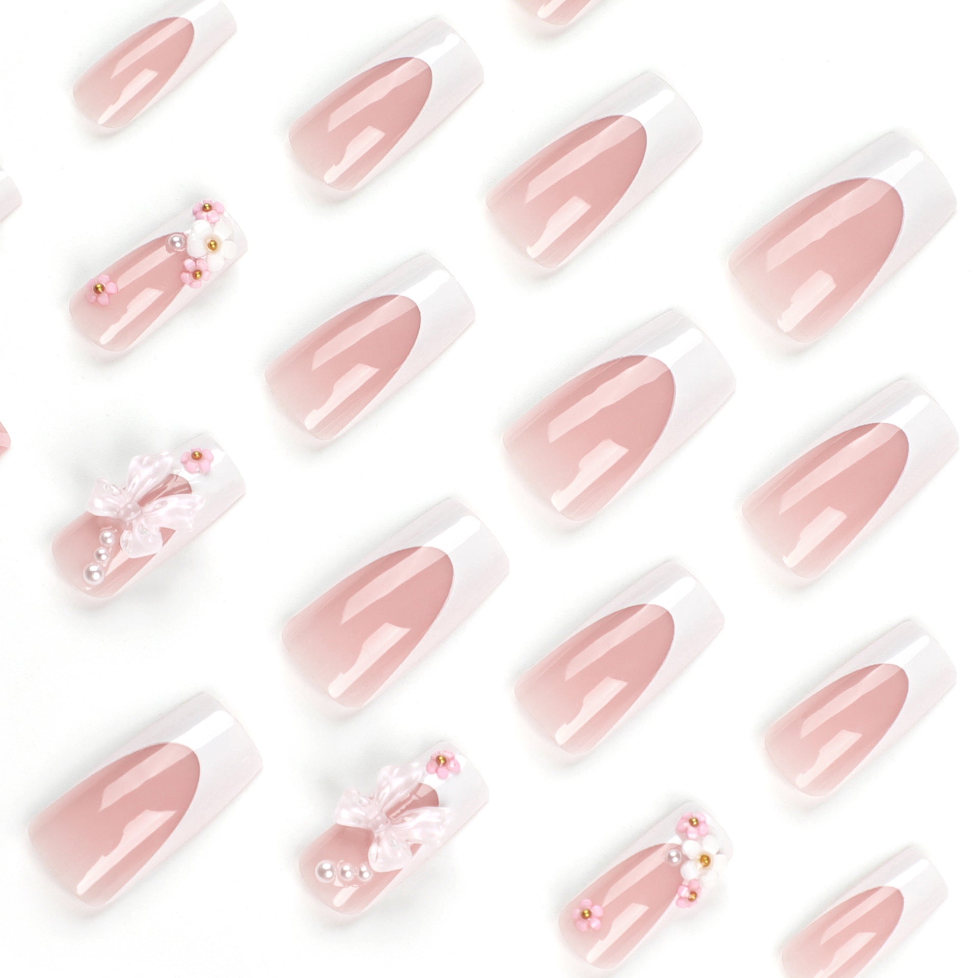 Women's Cute Fashion Bow Manicure