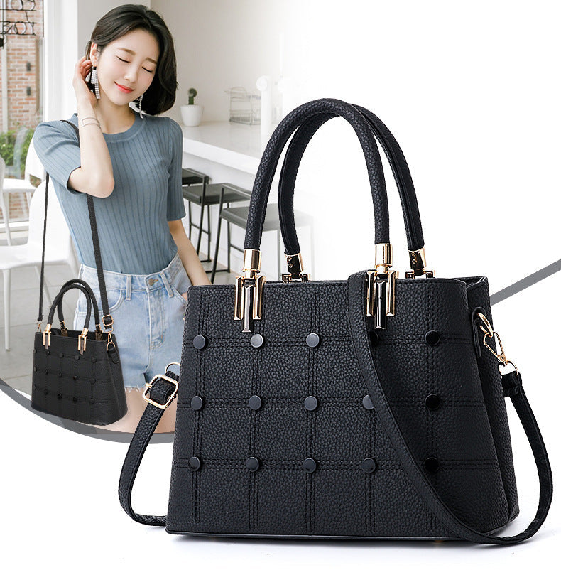 Handbag rivet handbag Hanzuva