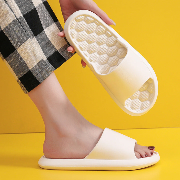Summer Slippers Foot Massage Design Shoes Women Bathroom Slippers Hanzuva
