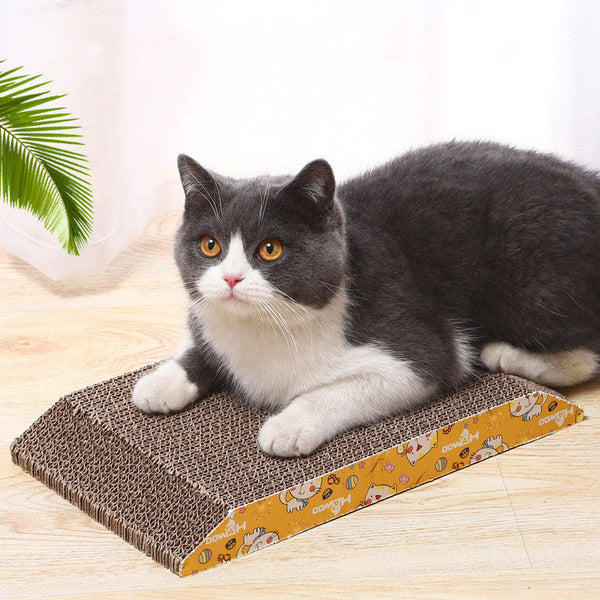 Trapezoidal corrugated cat scratching board Hanzuva