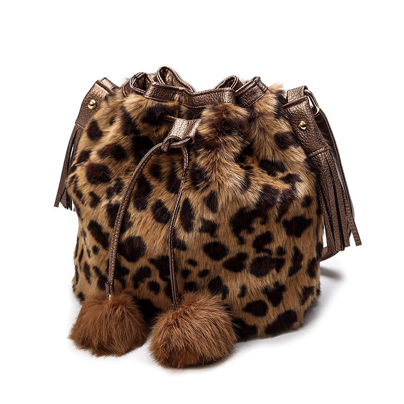 Leopard bucket bag Hanzuva