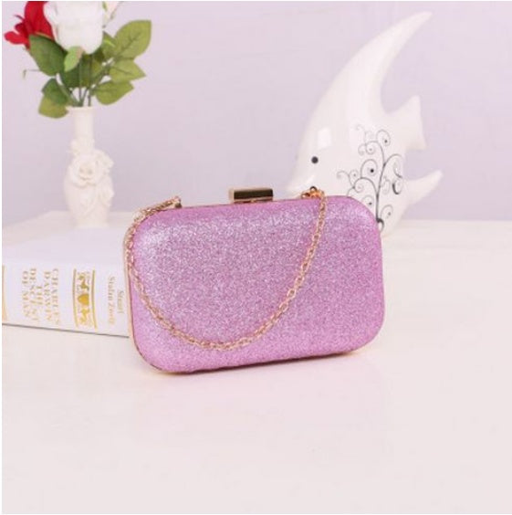 Women Handbag Evening Bags For Party New Women Chain Shoulder Bag Ladies Fashion Gold Clutch Box Bag Women Messenger Hanzuva