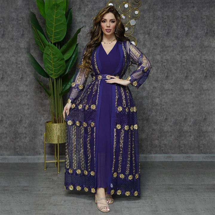Vest Dress Kraft Tan Dress Suit Hanzuva