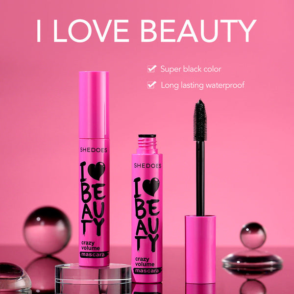 Waterproof Thick Lengthened Not Smudge Large Capacity Four-color Mascara Hanzuva