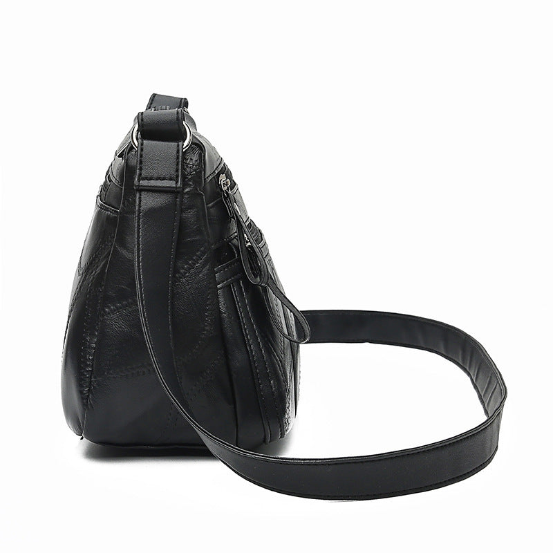 Women's New Soft Leather One Shoulder Messenger Bag