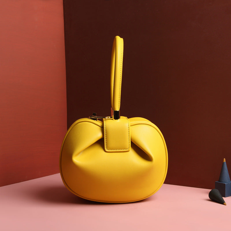 Leather handbags fashion dumplings handbag Hanzuva