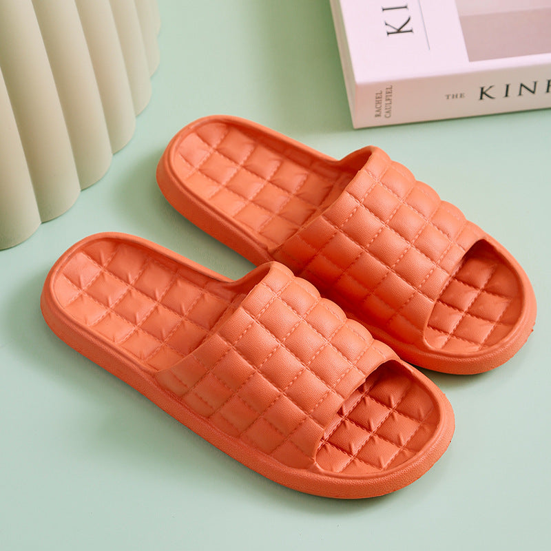 Couple Summer Slippers Bathroom Non-Slip Home Shoes Men And Women Hanzuva