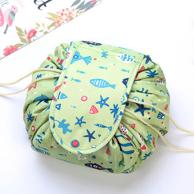 Portable waterproof drawstring cosmetic bag Hanzuva