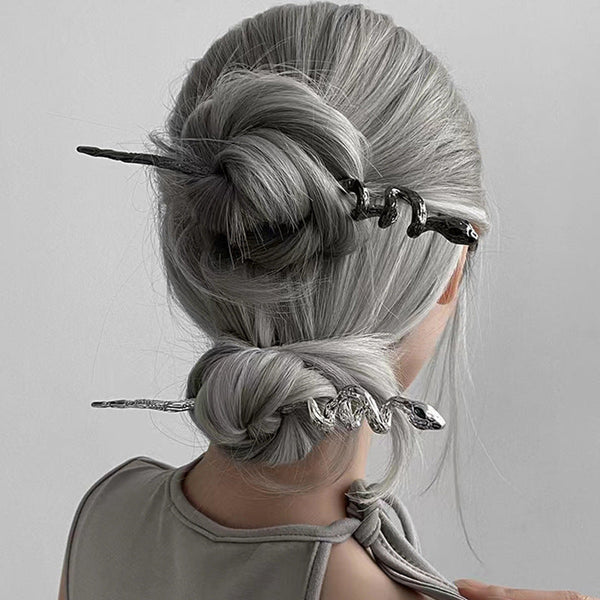 Chinese Hairpin With Snake Shape Hanzuva