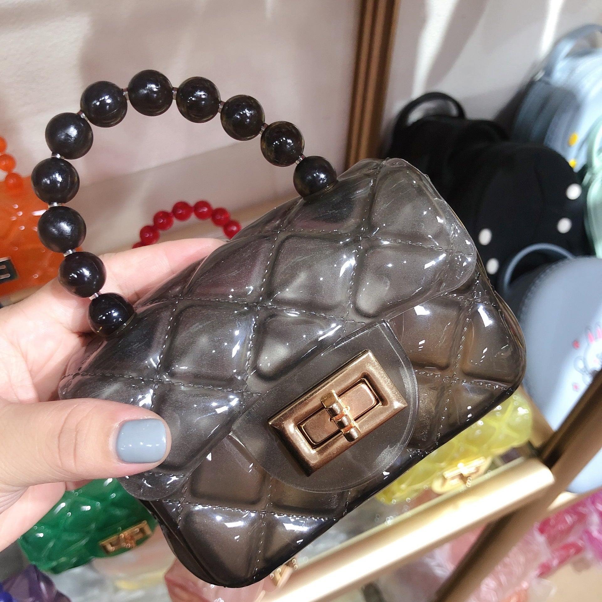 All-match Diamond Chain Transparent Jelly Pack